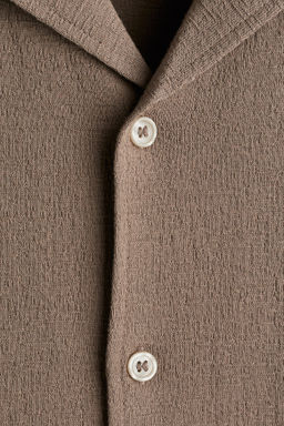 Camisa resort de punto Regular Fit - H&m фото 4