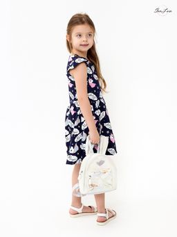 Платье Бабочка единороги синий - Sovalina фото 8
