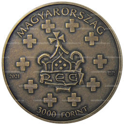 3000 форинтов 2021 года Венгрия Иштван I