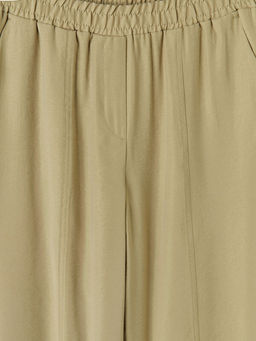 Beli Lastikli Modal Kar???ml? Kad?n Pantolon