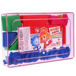 Счётный материал «Учимся считать», 130 элементов в наборе, Фиксики, МИКС