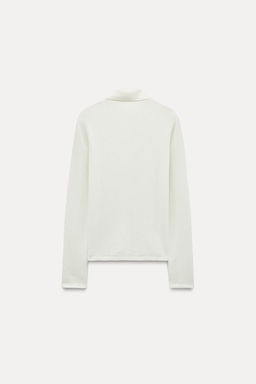SOFT POLO COLLAR SWEATER - Zara фото 13