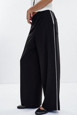 CONTRAST TRIM TROUSERS - Zara фото 2