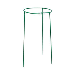 Кустодержатель, d=50 см, h=100 см, ножка d=1 см, металл, зелёный, троеножка