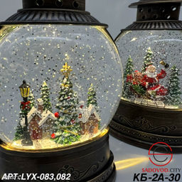 Новогодний светильник с музыкой