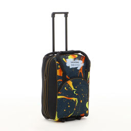 Чемодан малый 37 л (S) с сумкой Sacvoyage, отдел на молнии, с расширением, цвет чёрный