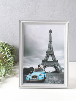 Фоторамка пластик формат А4 см "Остин" бело-серый 33,5х24,5х1,5 см