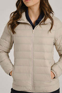 Пуховик легкий Серый