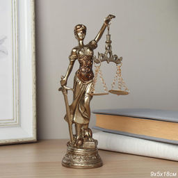 Статуэтка Фемида 18 см / F717-1 /уп 48/ - ГалеонТрейд фото 4