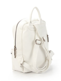 LACCOMA рюкзак Скарлет-Н2005-белый эко кожа хлопок