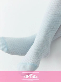 OMSA kids Collant 12A02-1 с ажур рис без пятки - rosa  фото 15