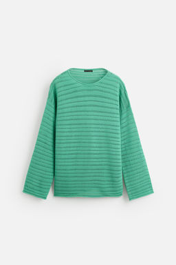 TEXTURED KNIT SWEATER - Zara фото 7