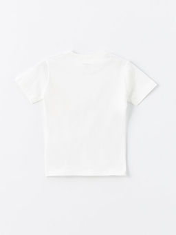 Bisiklet Yaka K?sa Kollu Bask?l? Erkek Bebek Ti??rt - Waikiki фото 2