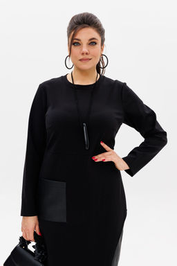 Платье ANELLI 60 черное искушение