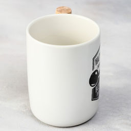 Кружка чайная керамическая Настоящему мужчине, 400 мл