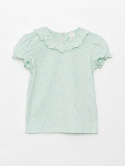 Bisiklet Yaka K?sa Kollu K?z Bebek Ti??rt 2li - Waikiki фото 2