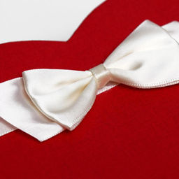 Набор подарочных коробок сердце 3 в 1, Белый - алый, 21?19?9 - 15.5?14?6 см