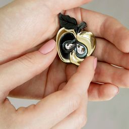 Брошь Яблоко - Orgalica фото 4