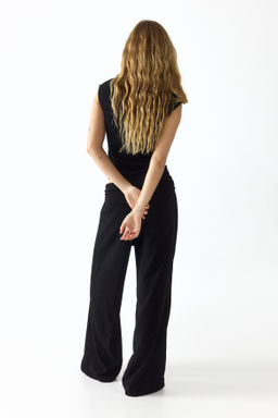 Pantal?n amplio con cintura fruncida - H&m фото 8
