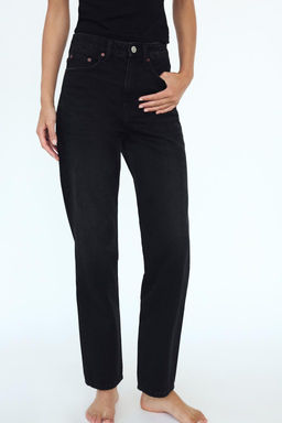 TRF MOM FIT HIGH-WAIST JEANS - Zara фото 2