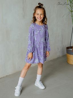 Платье Моана маки лаванда - Sovalina фото 3