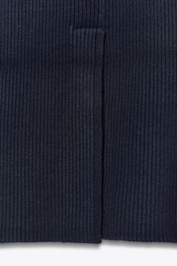 RIB KNIT MIDI SKIRT - Zara фото 7
