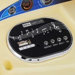 Детский электромобиль ROCKET,1 мотор 20 ВТ, черный