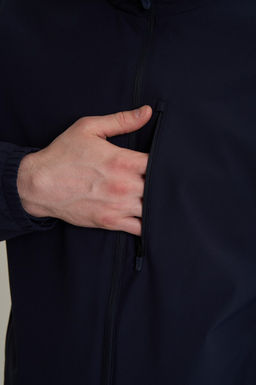 Куртка утепленная Темно-синий TRN ESSENTIAL Fleece Jacket - Anta фото 7