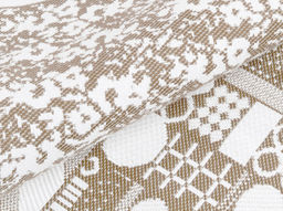 8с11.111ж1 Пэчворк (ДТЭ лен) Покрывало декорат.206х230см