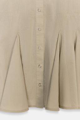 VESTIDO CORTO CAMISERO / Cuerda - Zara фото 6