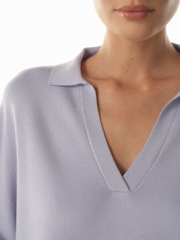 Conso/KJL 230711 - violet haze Джемпер женский  фото 3