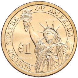 Монета 1 доллар 2012 года (Р) США 21-й президент США Честер Артур