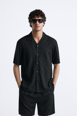 GEOMETRIK JACQUARD GOMLEK - Zara фото 11
