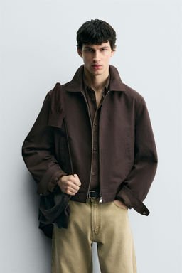 CROPPED FIT JACKET - Zara фото 2