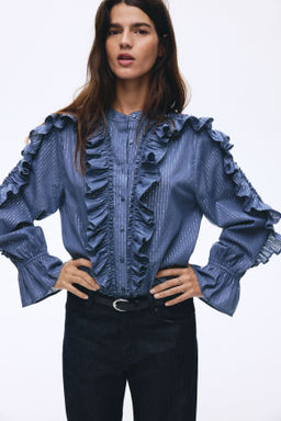 Blusa con volantes - H&m фото 6