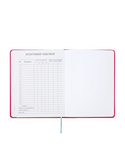 Дневник школьный 1-11 класс, лассе, обложка искуственная кожа розовая, Ежик