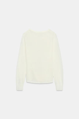 JERSEY PUNTO FLUIDO / crudo-blanco - Zara фото 6