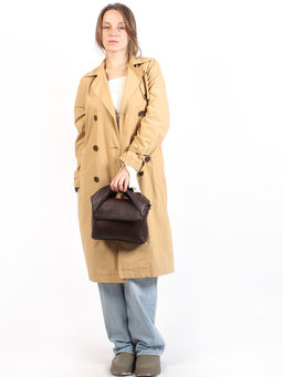 LACCOMA сумка Молли-Y2005-коричневый эко кожа хлопок