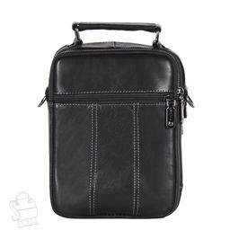 Сумка мужская кожаная кожаный 22665Z black Zinimxs  в Новосибирске