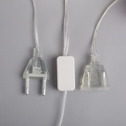 Гирлянда Нить 5 м с насадками Розы зелёные, IP20, прозрачная нить, 20 LED, свечение тёплое белое, 220 В - Luazon lighting фото 4