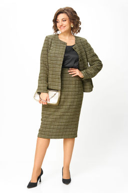 Костюм Anastasia Mak 1214а зеленый фото 6
