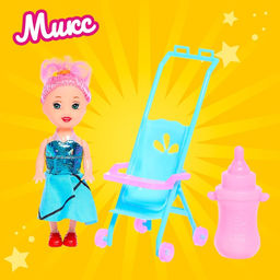 Кукла малышка Ева с аксессуарами, МИКС - Simaland фото 33