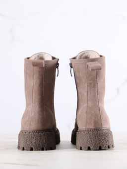 Ботинки EDART 327.22511br.Капучино замша/шерсть фото 7