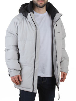 D6855 LT. GRAY Куртка мужская зимняя (200 гр. холлофайбер)
