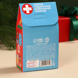 Чай чёрный Поздравин ультра, вкус: мята, 20 г. - Фабрика счастья фото 4