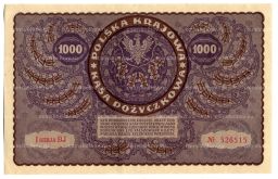 1000 марок 1919 года Польша