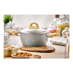 Кастрюля с крышкой Walmer Stonehenge, 2 л, цвет светлое дерево  фото 6