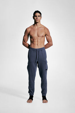 Joggers cargo de algodon en DryMove Regular Fit - H&m фото 2