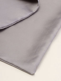 Постельное бельё 1.5-спальное «Этель», тенсель, серое