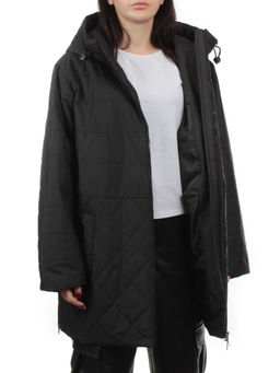 F-804 BLACK Куртка демисезонная женская (100 гр. холлофайбер) - Fashion фото 6